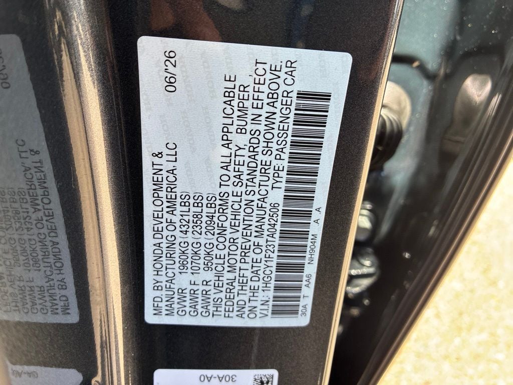 2026 Honda Accord LX