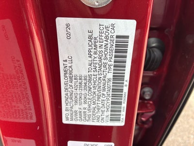 2026 Honda Accord LX