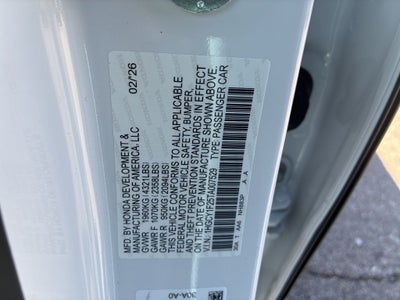 2026 Honda Accord LX