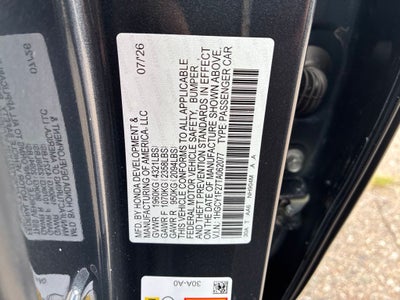 2026 Honda Accord LX