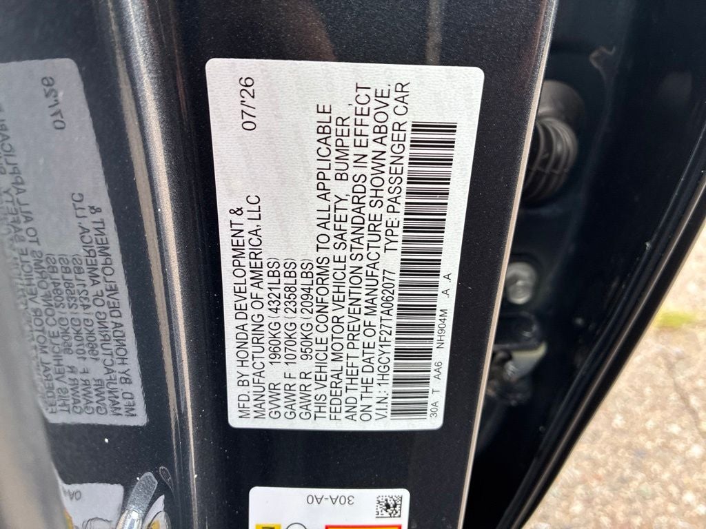 2026 Honda Accord LX