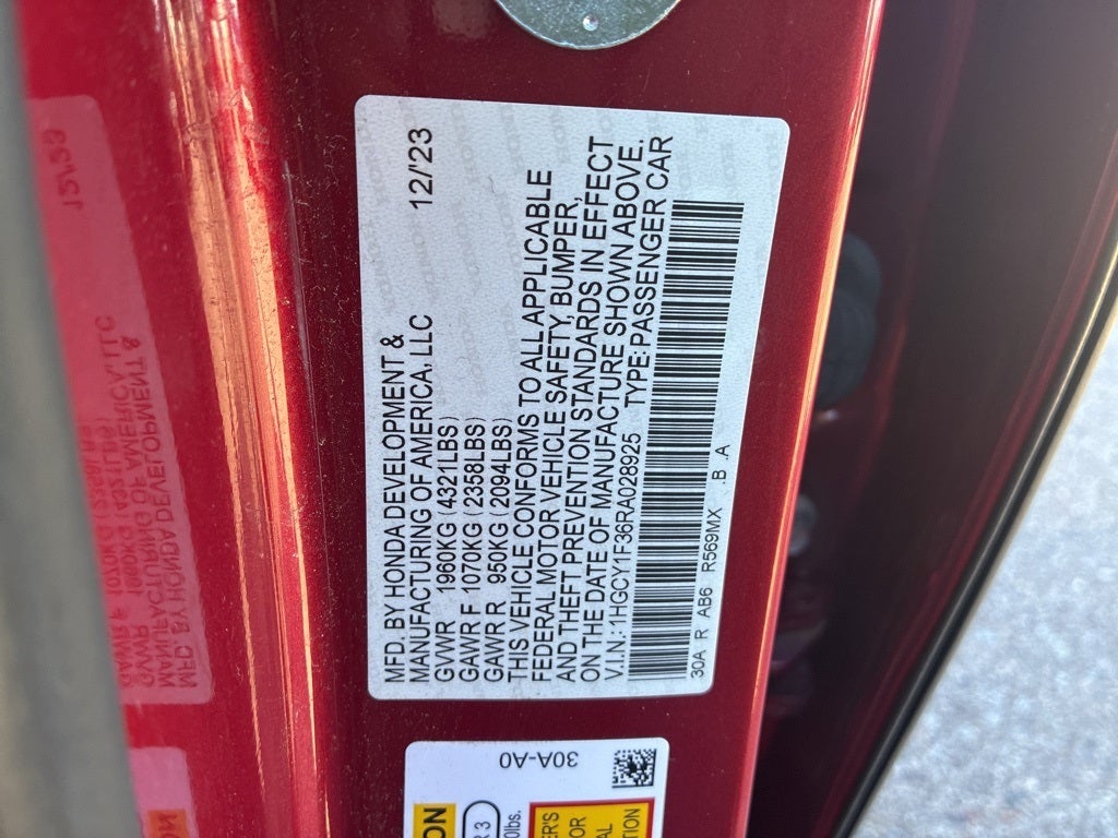 2024 Honda Accord EX