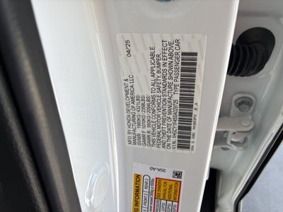 2025 Honda Accord SE