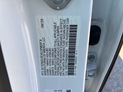 2025 Honda Accord SE