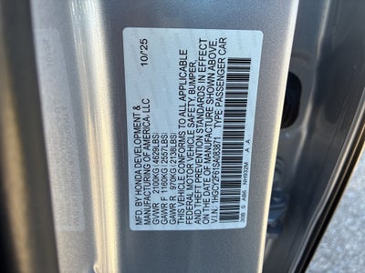 2025 Honda Accord Hybrid EX-L