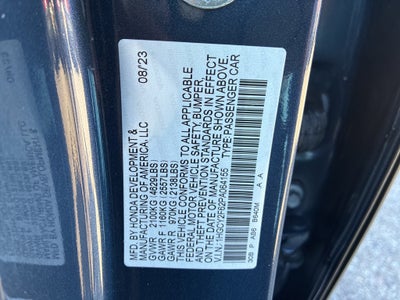 2023 Honda Accord Hybrid EX-L