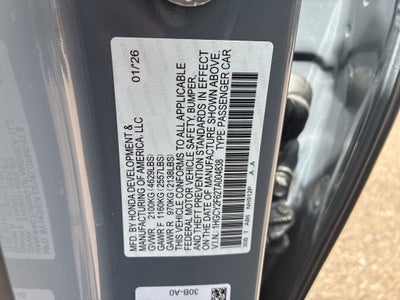 2026 Honda Accord Hybrid EX-L