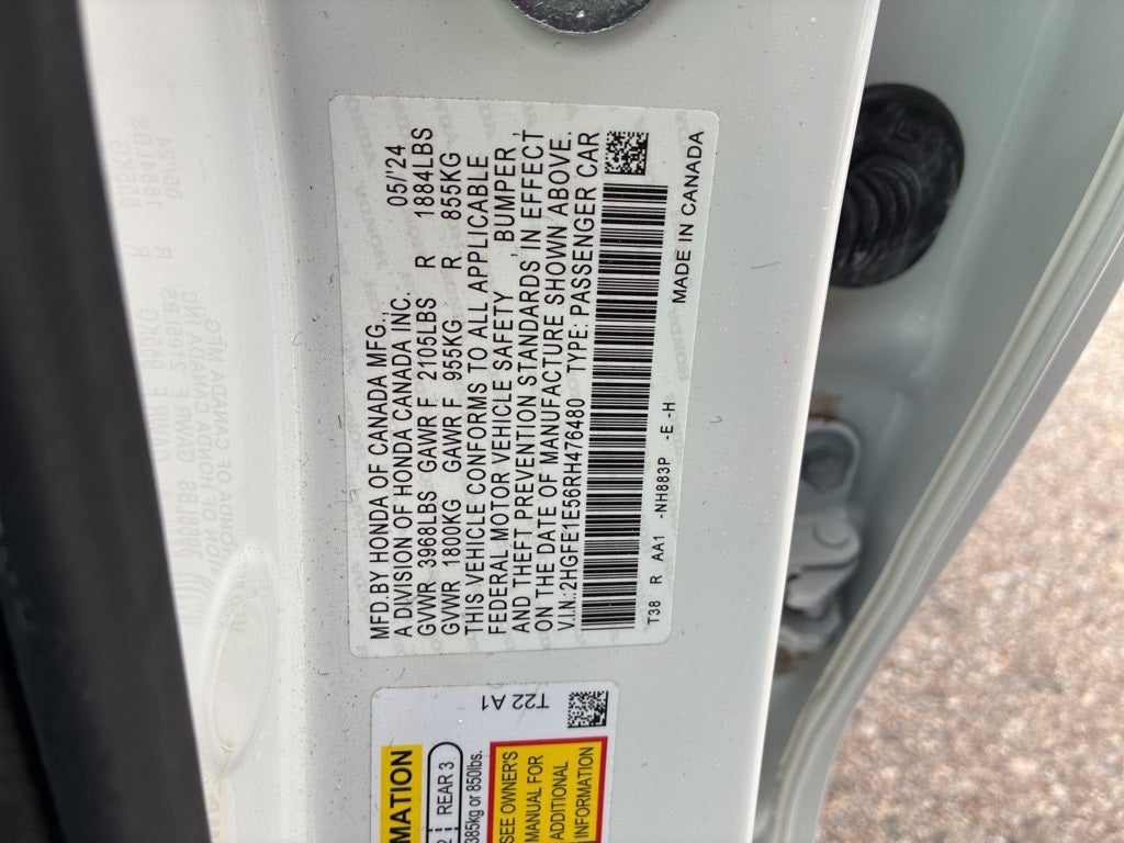 2024 Honda Civic Si Base