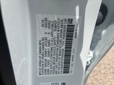 2026 Honda Civic Sport