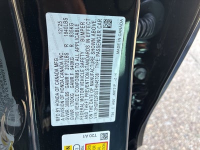 2026 Honda Civic Sport