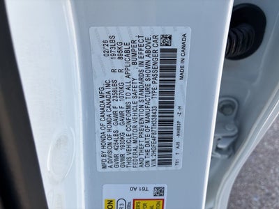 2026 Honda Civic Hybrid Sport Touring