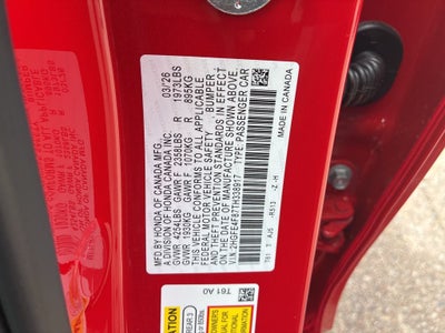 2026 Honda Civic Hybrid Sport Touring