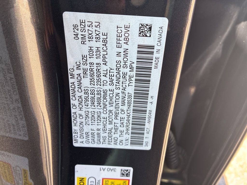 2026 Honda CR-V EX