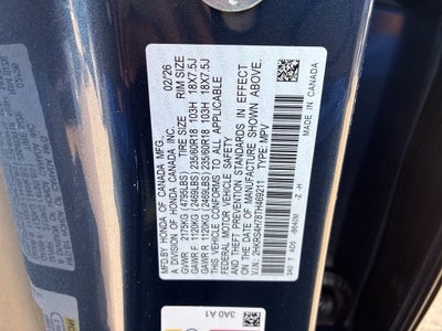 2026 Honda CR-V EX-L