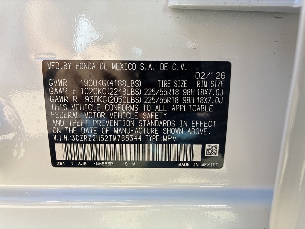 2026 Honda HR-V Sport