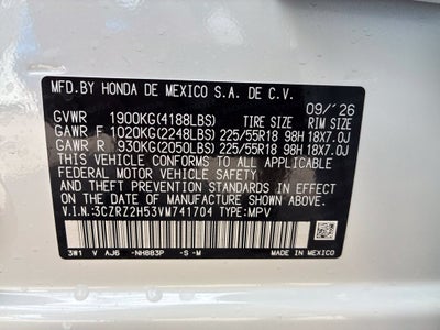 2027 Honda HR-V Sport