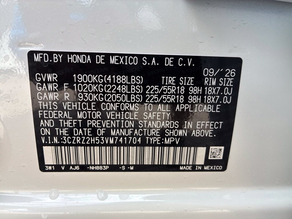 2027 Honda HR-V Sport