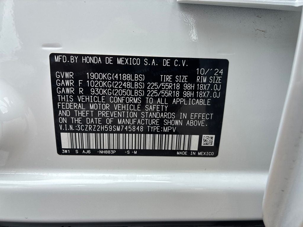 2025 Honda HR-V Sport