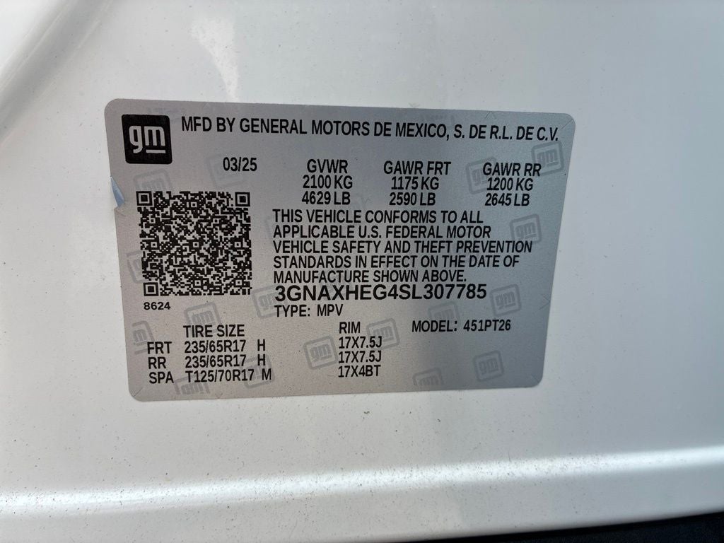2025 Chevrolet Equinox LT
