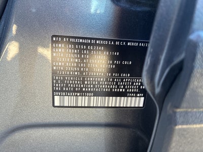 2023 Volkswagen Tiguan 2.0T SE