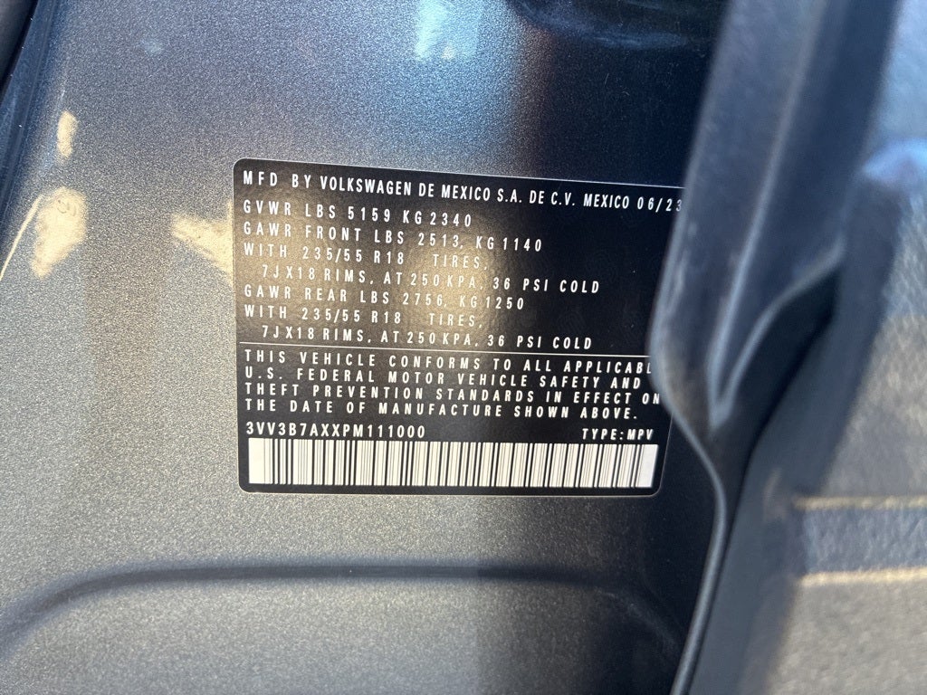 2023 Volkswagen Tiguan 2.0T SE