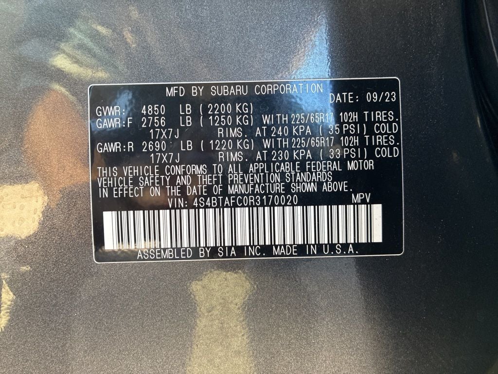 2024 Subaru Outback Premium