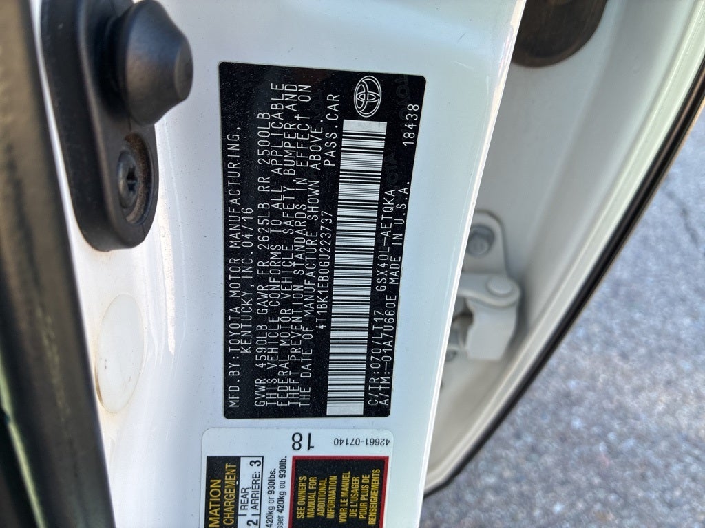 2016 Toyota Avalon Touring