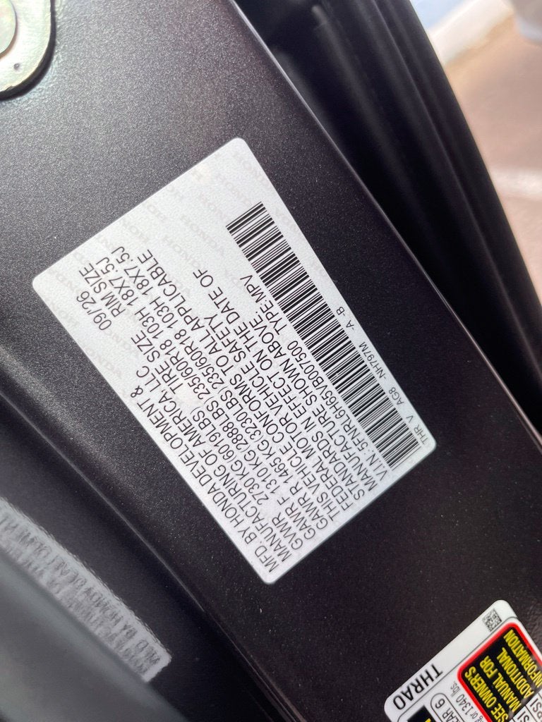 2027 Honda Odyssey EX-L
