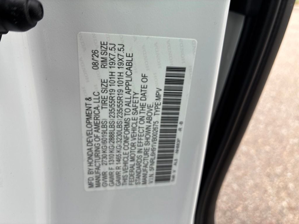 2027 Honda Odyssey Elite