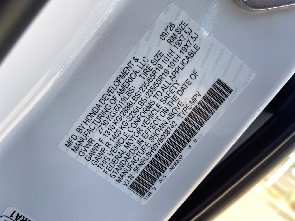 2027 Honda Odyssey Elite