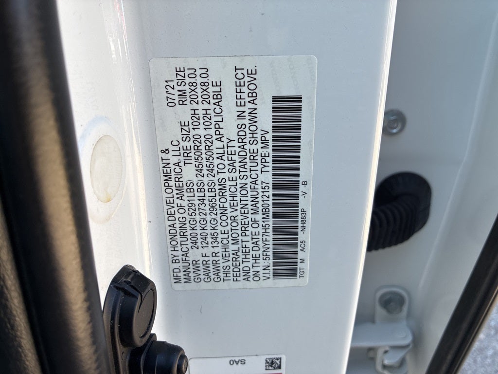 2021 Honda Passport EX-L