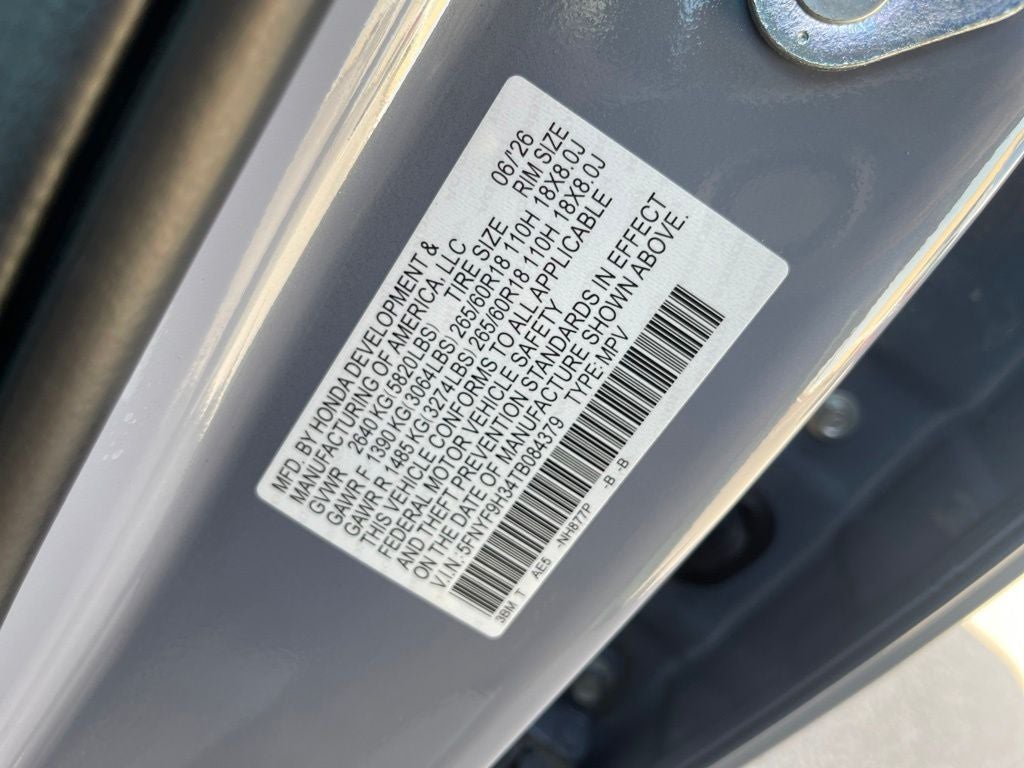 2026 Honda Passport RTL