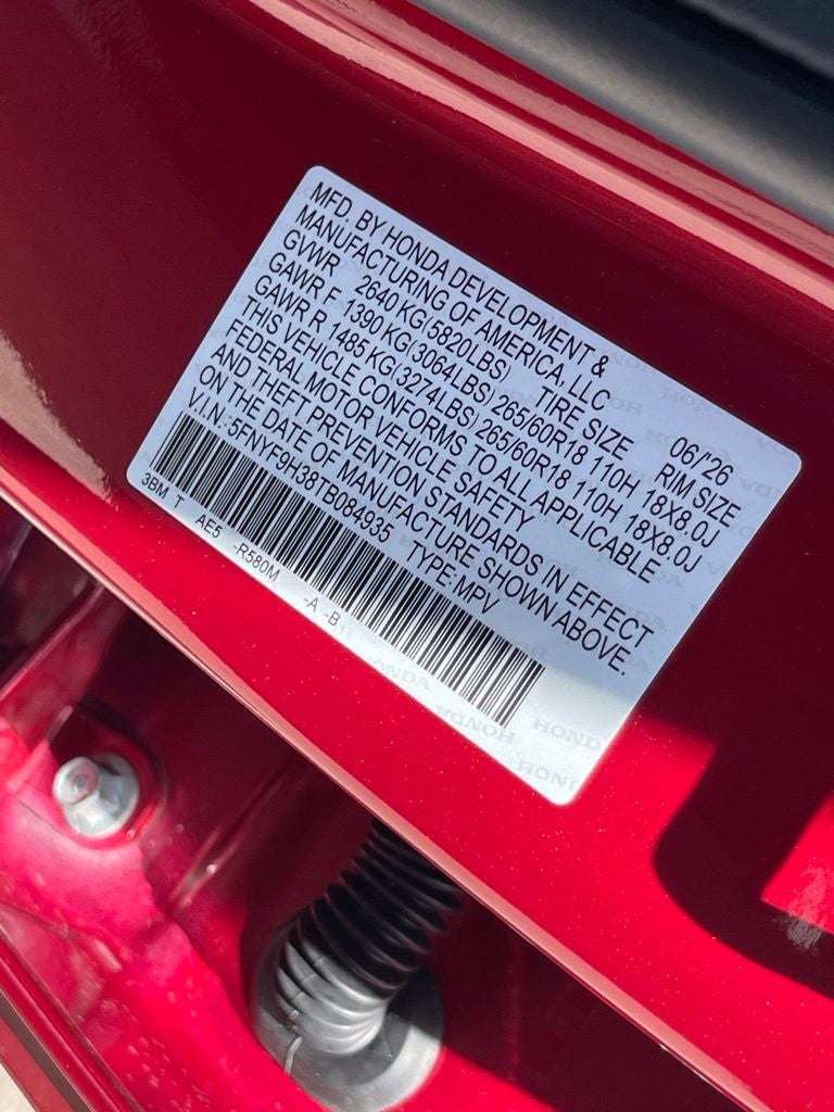 2026 Honda Passport RTL