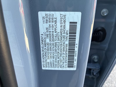 2026 Honda Passport RTL