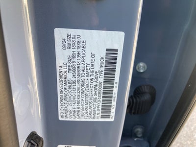 2025 Honda Ridgeline RTL