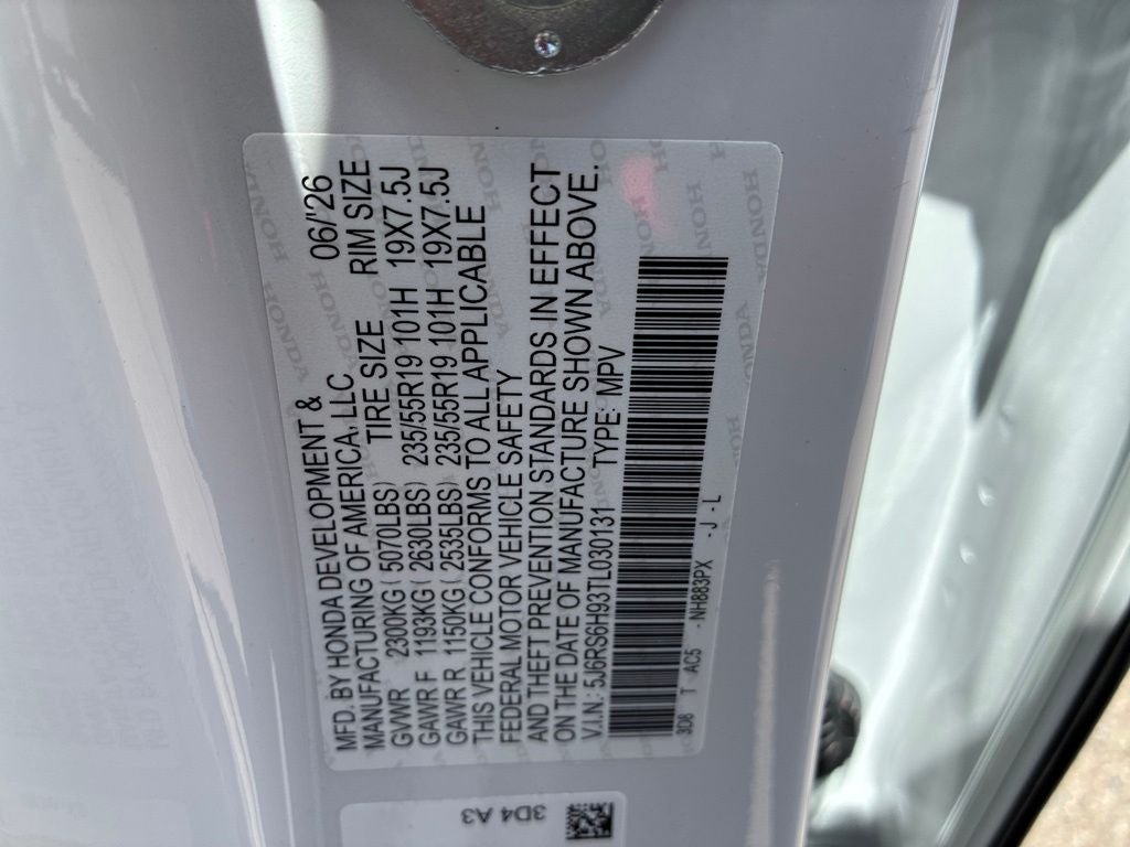 2026 Honda CR-V Hybrid Sport Touring
