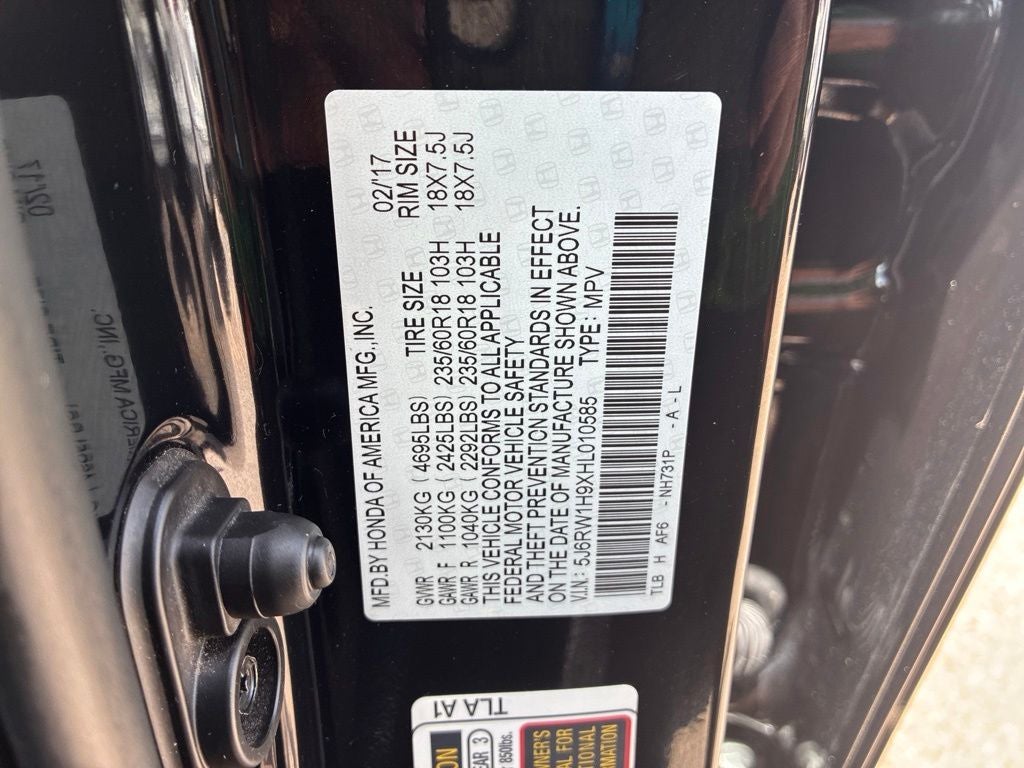 2017 Honda CR-V Touring