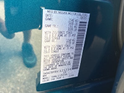 2025 Nissan Murano Platinum