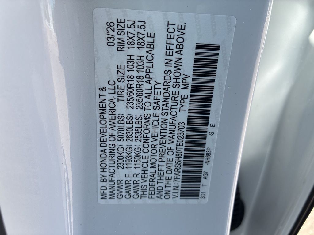 2026 Honda CR-V Hybrid Sport-L