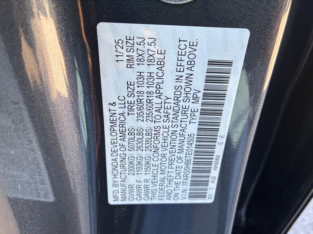 2026 Honda CR-V Hybrid Sport-L