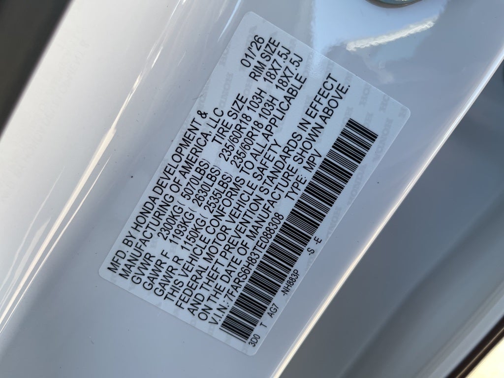 2026 Honda CR-V Hybrid Sport-L