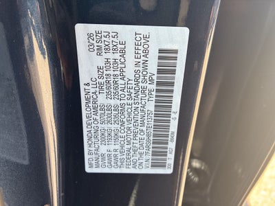2026 Honda CR-V Hybrid Sport-L