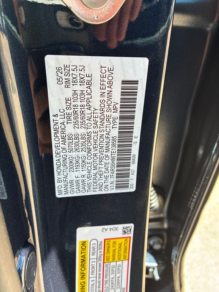 2026 Honda CR-V Hybrid Sport-L