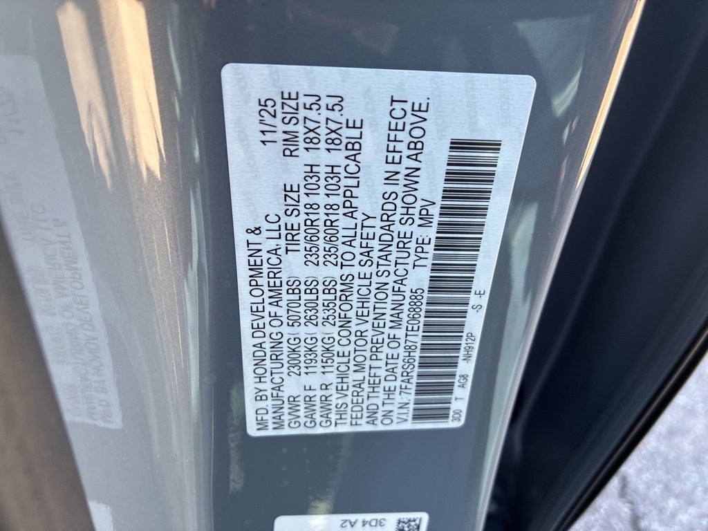 2026 Honda CR-V Hybrid Sport-L