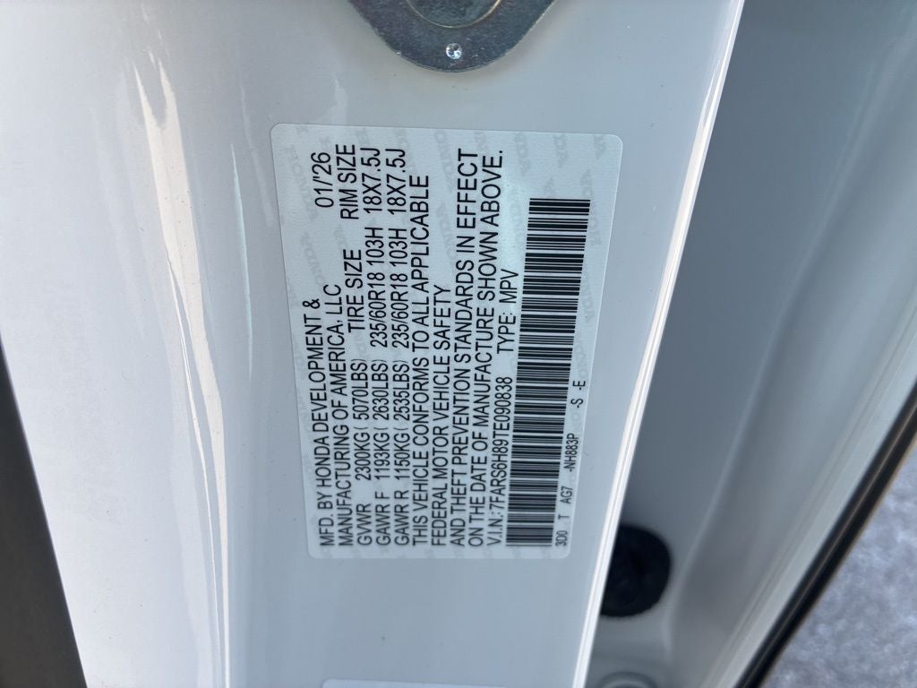 2026 Honda CR-V Hybrid Sport-L