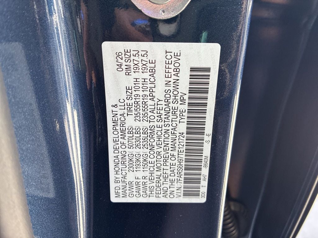 2026 Honda CR-V Hybrid Sport Touring