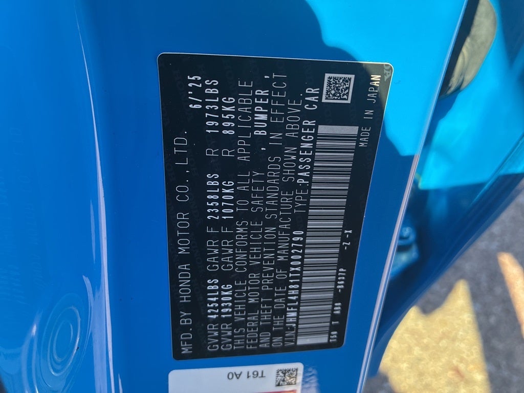 2026 Honda Civic Hybrid Sport