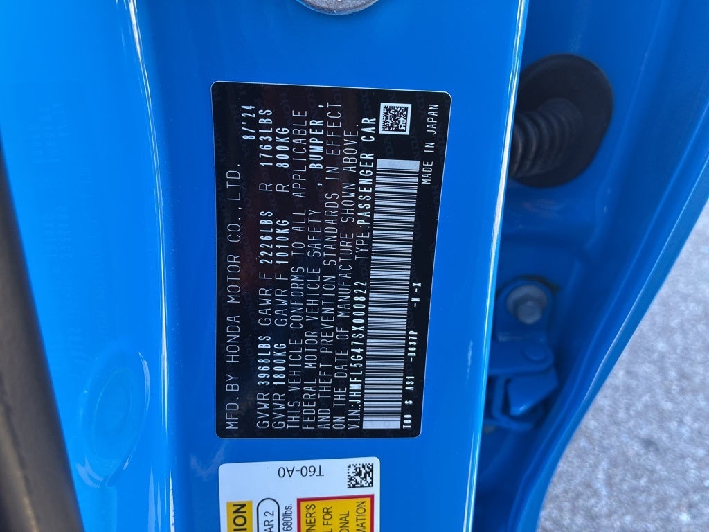 2025 Honda Civic Type R Base