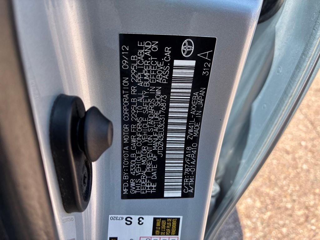 2012 Toyota Prius v Three