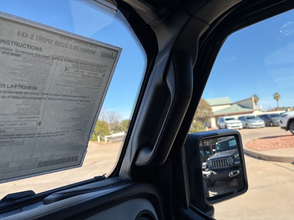 2026 Jeep Wrangler Sport S